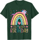 6th Birthday Girl Outfit Idea 6 Year Old Girls Birthday T-Shirt - T-Shirt | Forest