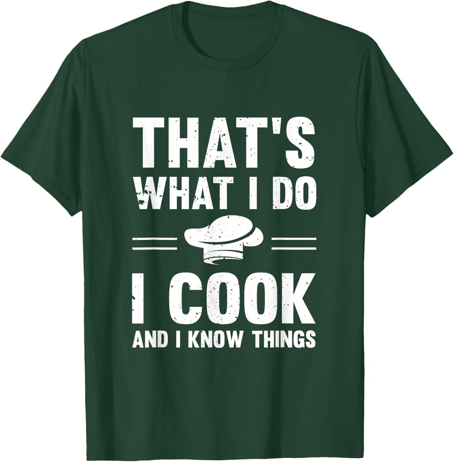 Great Cooking Saying Gift Kitchen Women Men T-Shirt - T-Shirt | Forest