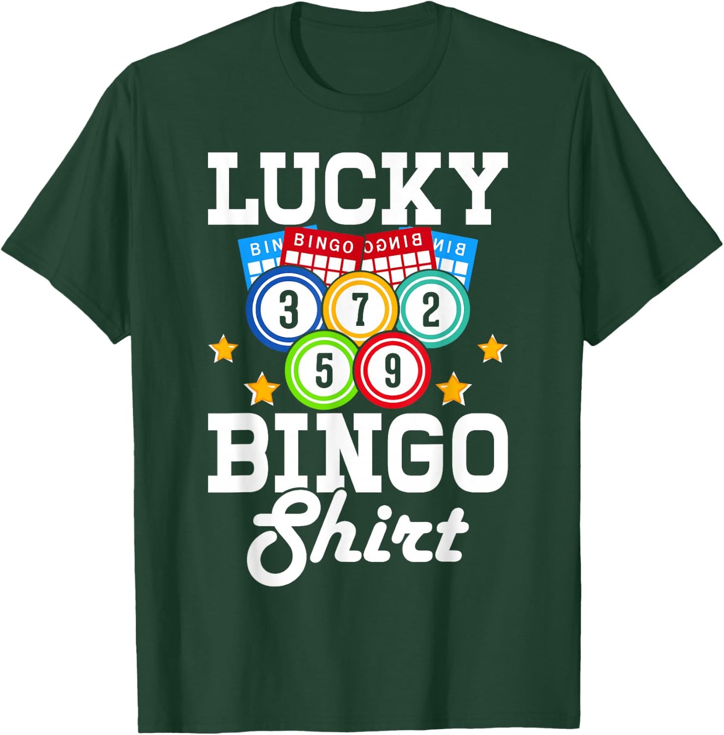 Lucky Bingo shirt T-Shirt - T-Shirt | Forest