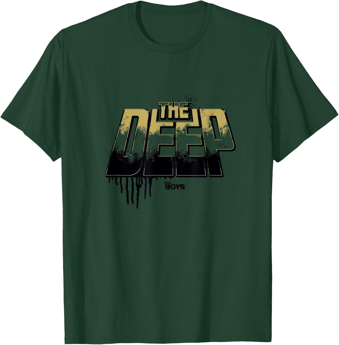 The Boys The Deep Drip Logo T-Shirt - T-Shirt | Forest