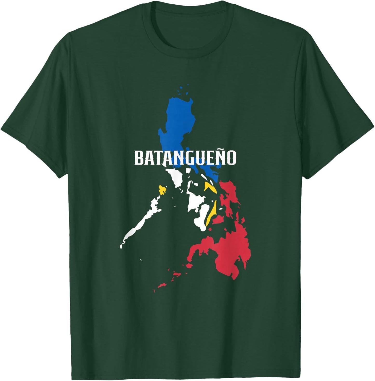 Batangueno Design for Batangas Filipinos T-Shirt - T-Shirt | Forest