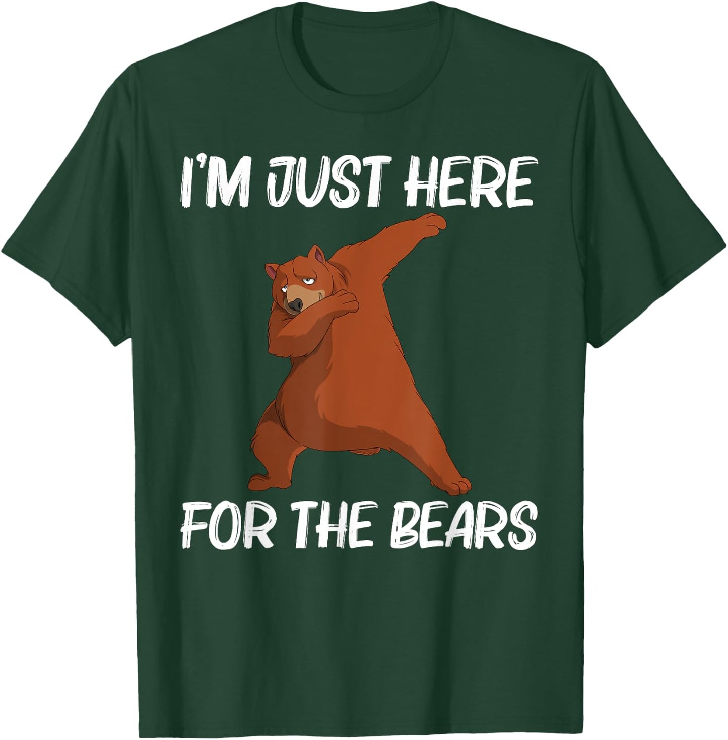 Funny Bear Gift Women Bear Mammal Animal T-Shirt - T-Shirt | Forest