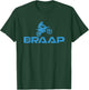 Dirt Bike Braaap Shirt, Youth Motorcross, Kids Dirt Bike T-Shirt - T-Shirt | Forest