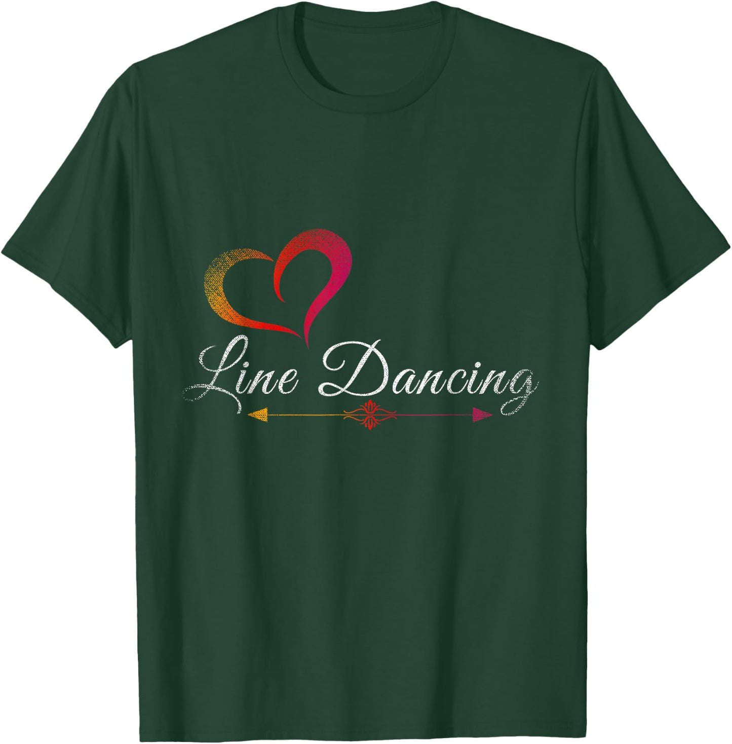 Line Dance Cowboy Line Dancing T-Shirt - T-Shirt | Forest