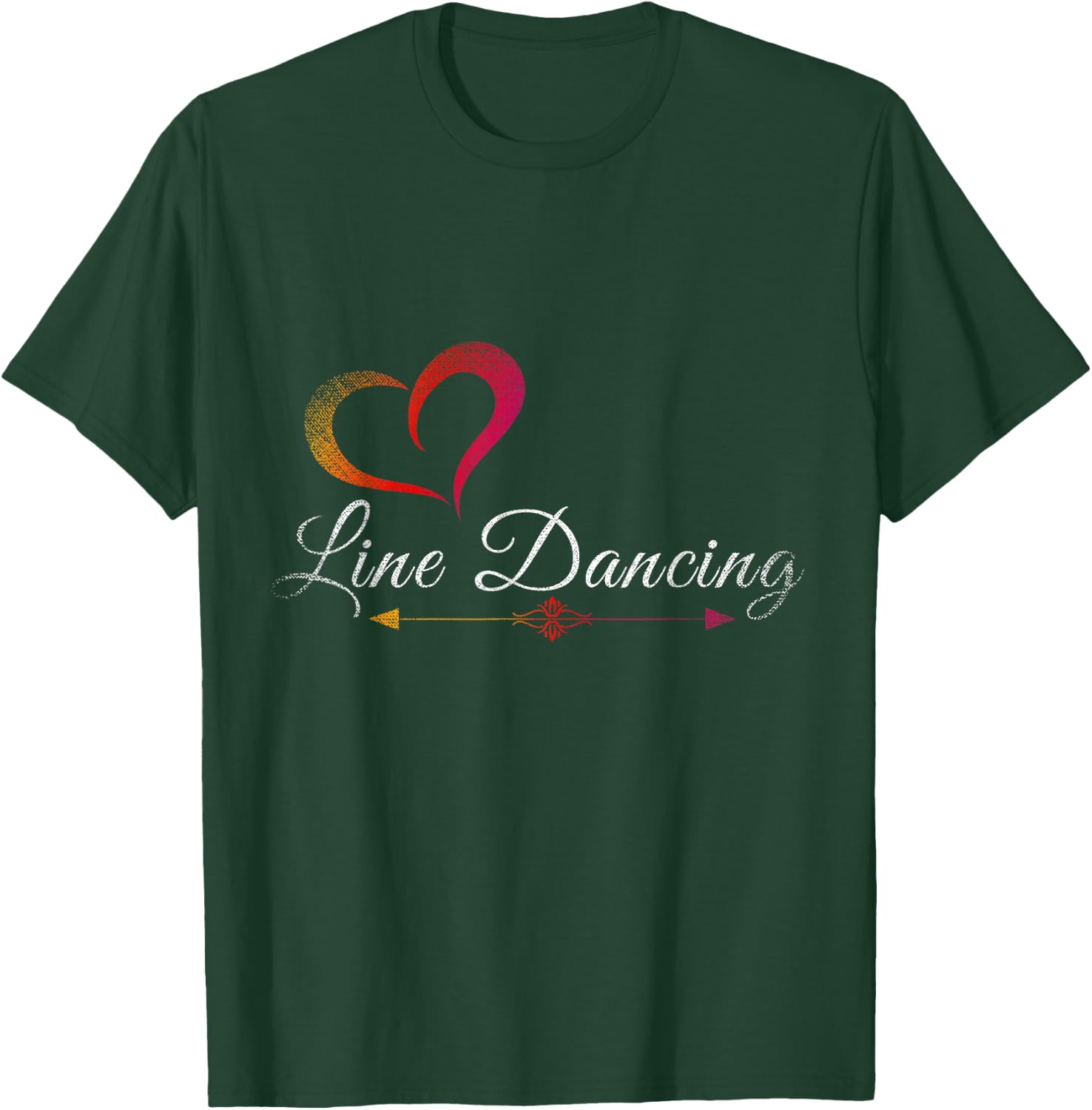 Line Dance Cowboy Line Dancing T-Shirt - T-Shirt | Forest