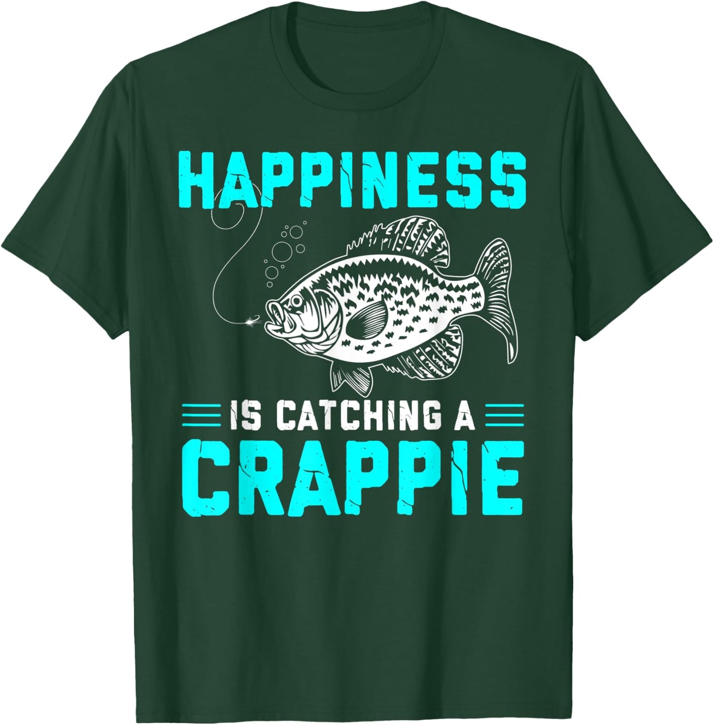 Crappie Fishing Shirt Freshwater Fish Fisherman Gift T-Shirt - T-Shirt | Forest