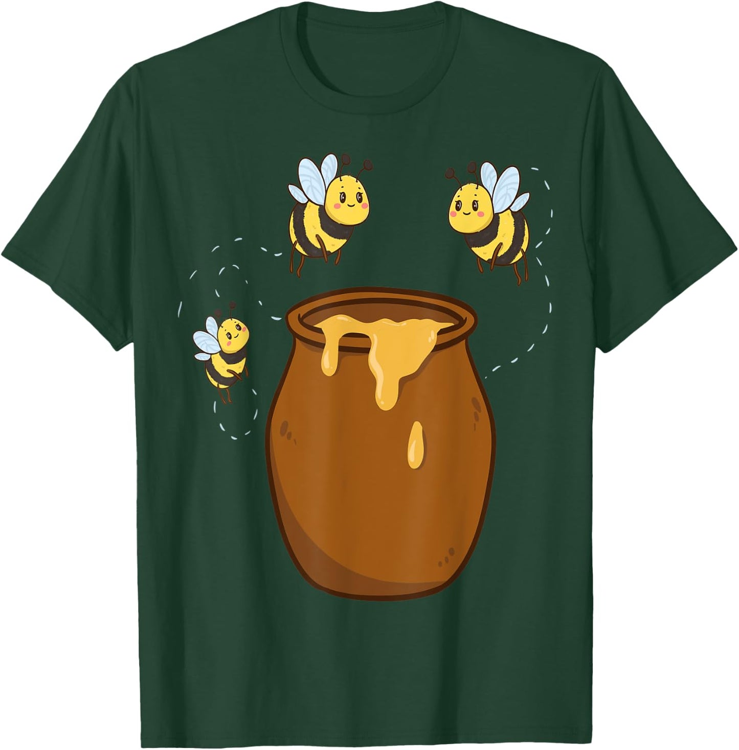 Wild Bees Honeypot Child Bumble Bee Bee Beekeeper Honey Bee T-Shirt - T-Shirt | Forest