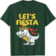 Kids Lets Fiesta Trex Taco Toddler Boys Cinco De Mayo Kids Dino T-Shirt - T-Shirt | Forest