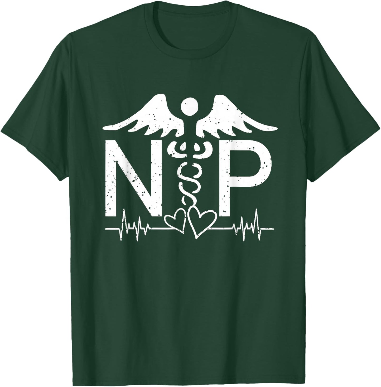 Nurse Practitioner - Medical Nurse Gift Nursing Outfit T-Shirt - T-Shirt | Forest