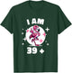 I'm 39 plus Flamingo Middle Finger T-Shirt - T-Shirt | Forest