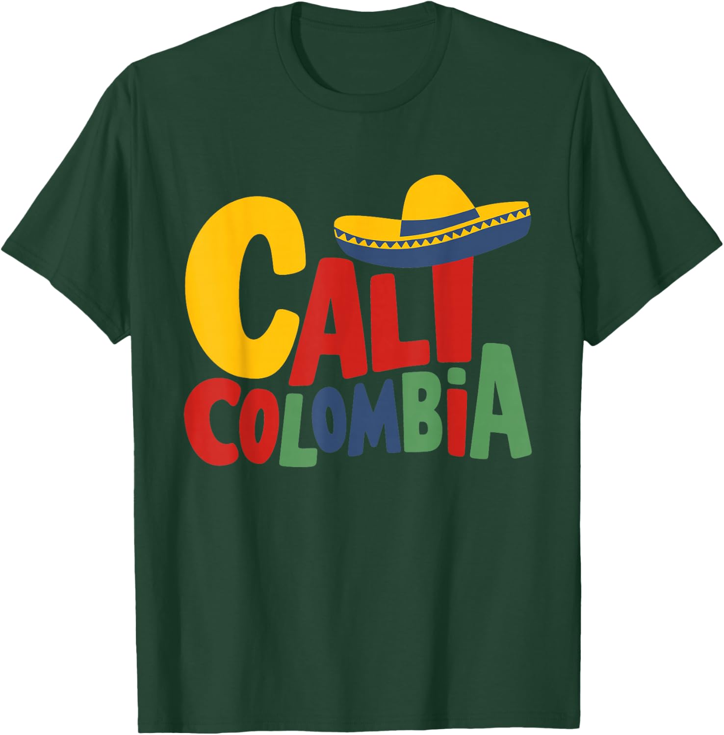 Cali Colombia T-Shirt - T-Shirt | Forest