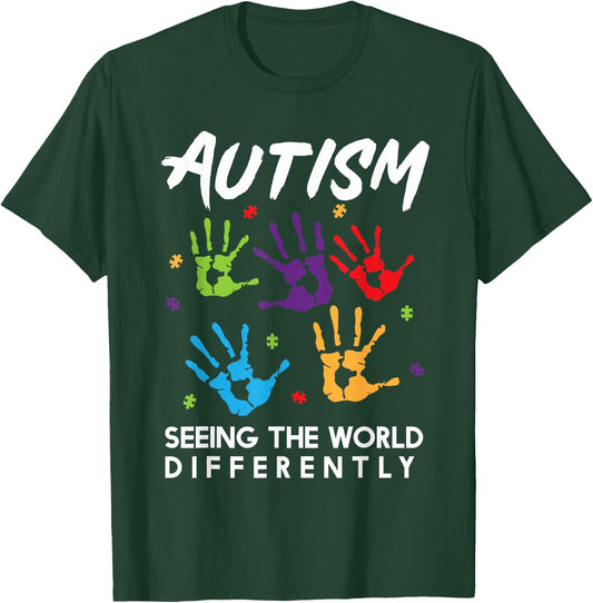 Autism Patience I Have Autism Gift Autistic T-Shirt - T-Shirt | Forest