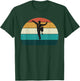 Retro Kung Fu / Kungfu - Vintage Sunset Chinese martial Arts T-Shirt - T-Shirt | Forest