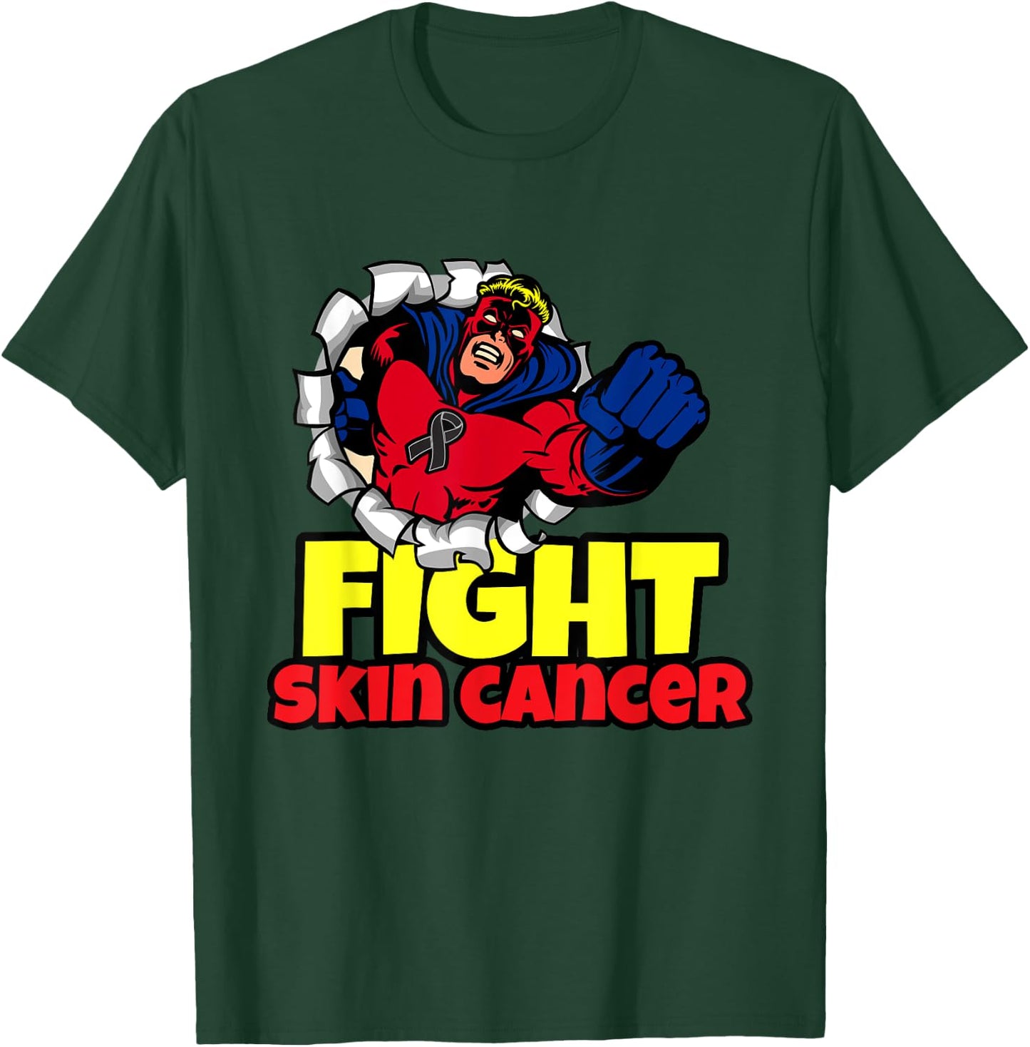 Skin Cancer Awareness Month Products for Boys Melanoma T-Shirt - T-Shirt | Forest
