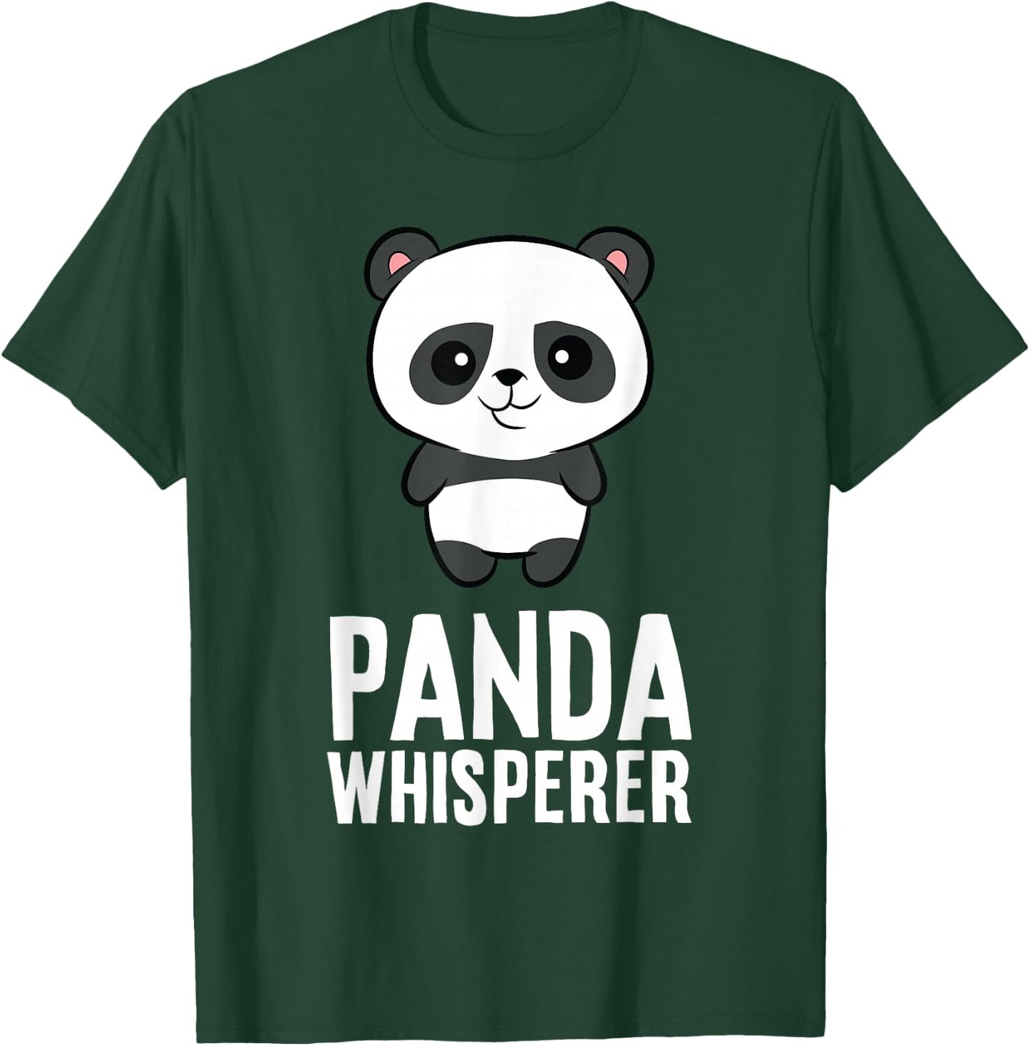 Panda Lover Funny Panda Whisperer T-Shirt - T-Shirt | Forest