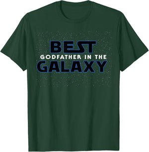 Best Godfather in Galaxy Shirt for Godfather Gift T-Shirt - T-Shirt | Forest