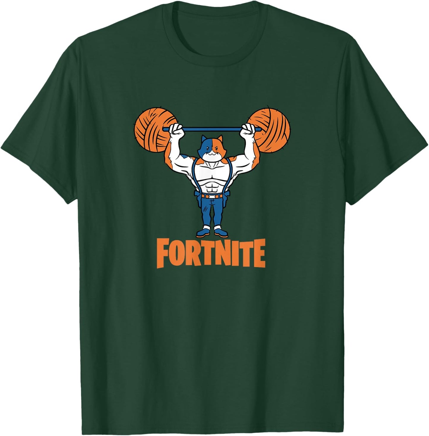 Fortnite Yarn Lifter Orange Text T-Shirt - T-Shirt | Forest