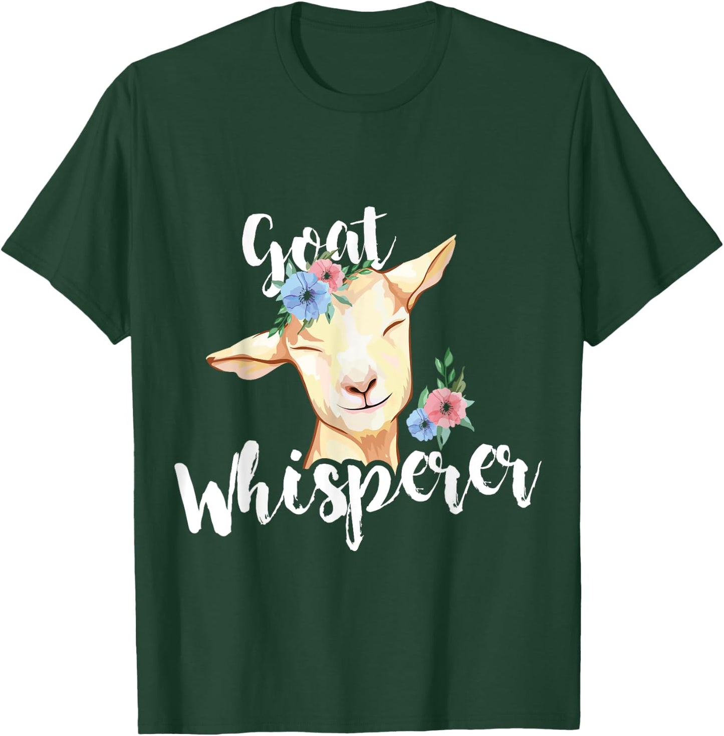 Goat Whisperer - Goat T-Shirt - T-Shirt | Forest