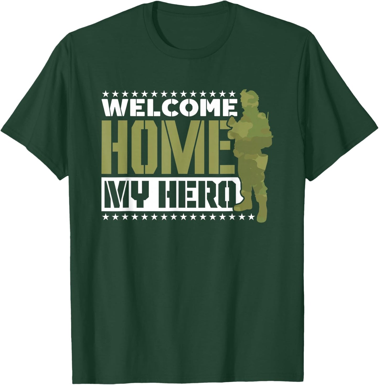 Welcome to Home My Hero Homecoming Welcome Home T-Shirt - T-Shirt | Forest