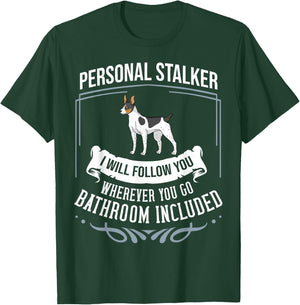 Rat Terrier Mix Mom Breeder -Adults Dog Themed Black Small T-Shirt - T-Shirt | Forest