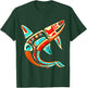 Orca in Salish Coast Art Style T-Shirt - T-Shirt | Forest