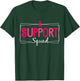 Support Squad Breast Cancer Awareness Pink Ribbon T-Shirt - T-Shirt | Forest