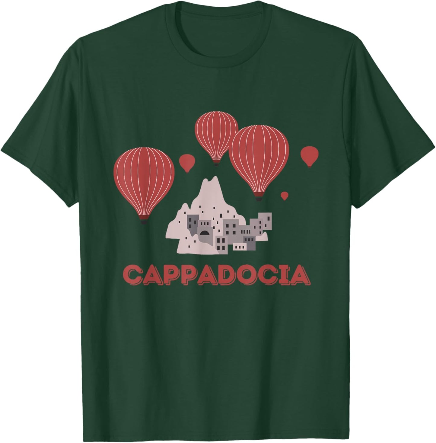 Cappadocia Travel Turkey Cappadocia Art Souvenir T-Shirt - T-Shirt | Forest