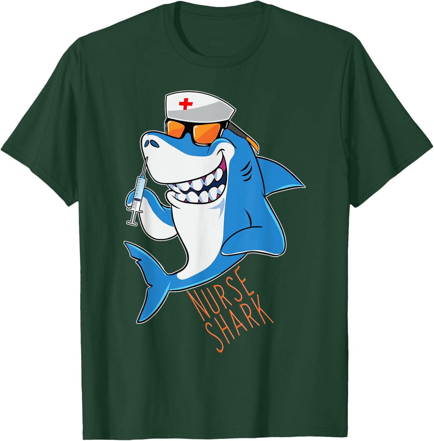 Nurse Shark Shots Keep Well Ill Sea Animal T-Shirt - T-Shirt | Forest