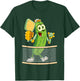 Funny Pickleball Player Men Women Pickle Ball Lover T-Shirt - T-Shirt | Forest