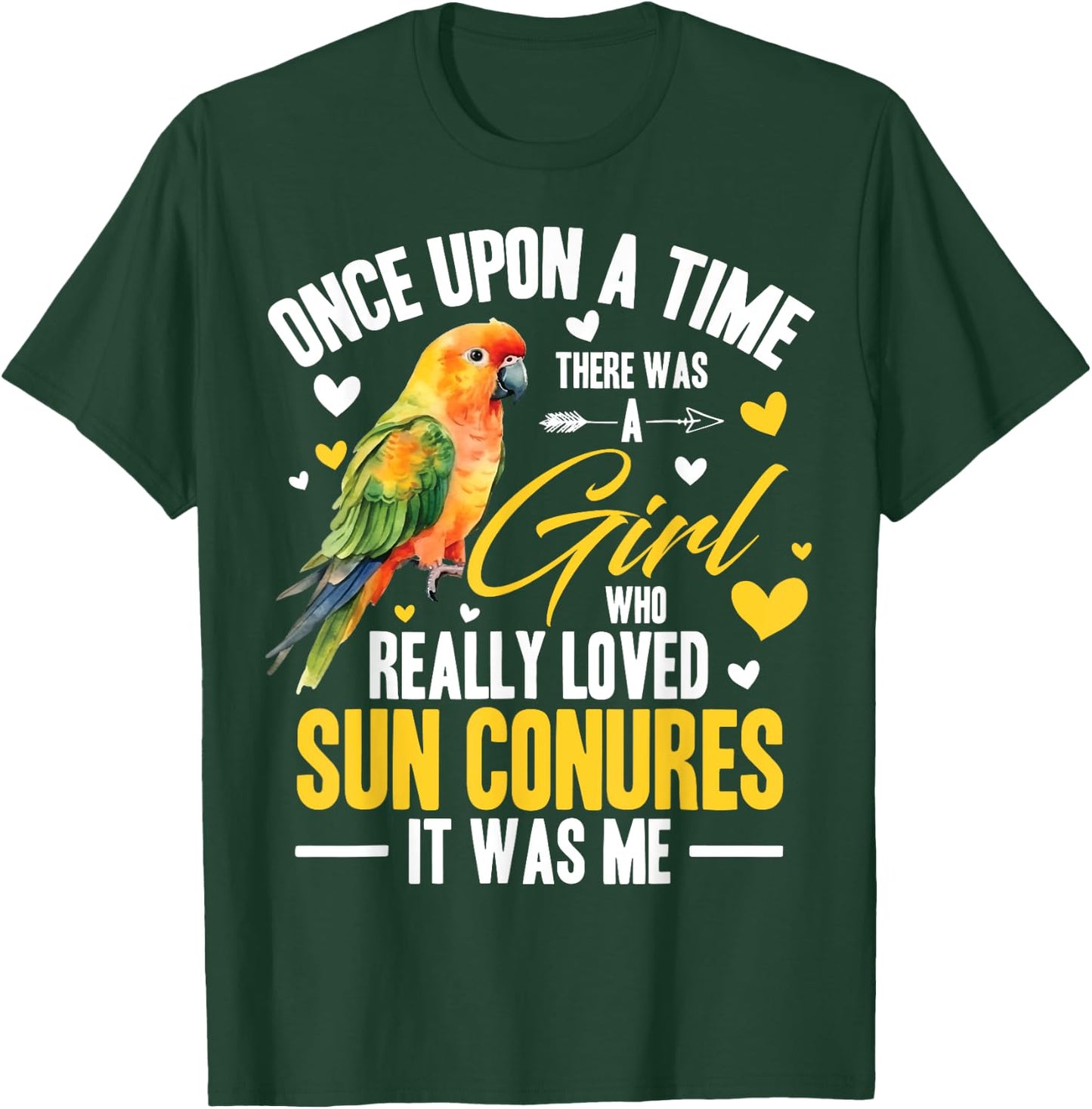 Sun Conure Doll Sun Conure Calendar Sun Conures Sunconure T-Shirt - T-Shirt | Forest