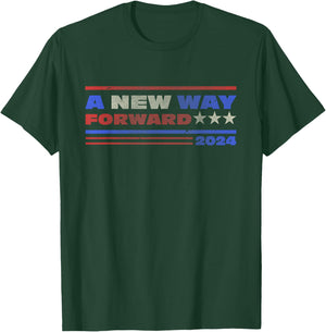 A New Way Forward Kamala Harris T-Shirt - T-Shirt | Forest