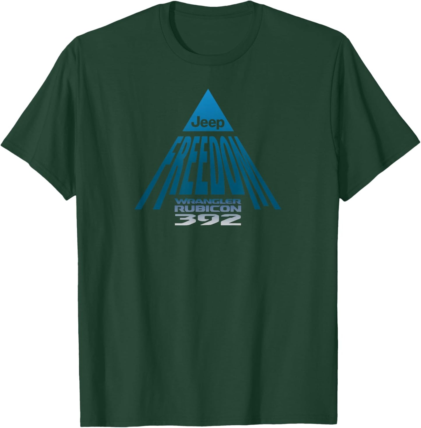 Jeep Wrangler Rubicon 392 Pyramid T-Shirt - T-Shirt | Forest