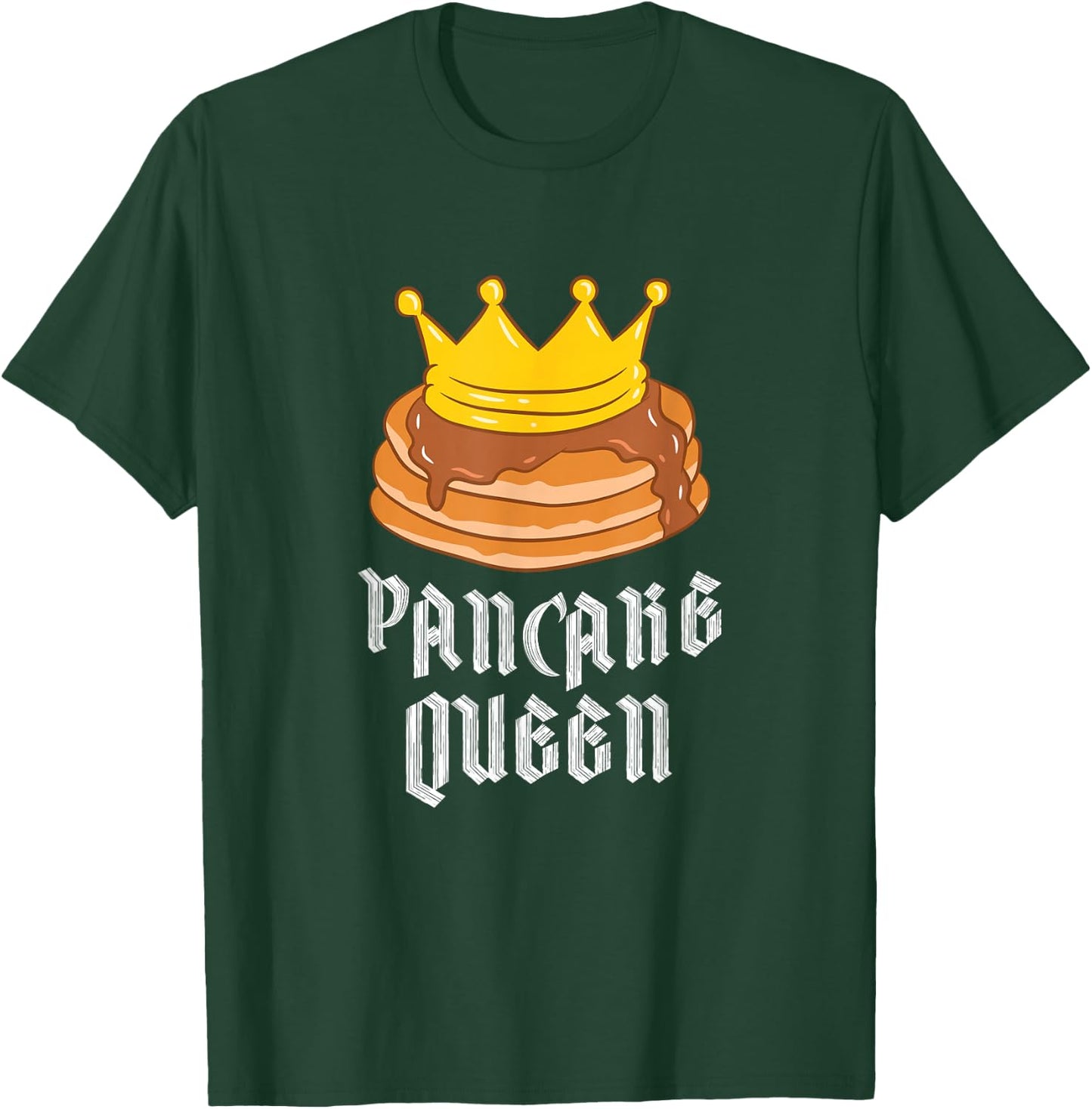 Pancake Queen Pancake And Pajamas Sleepover Pancakes T-Shirt - T-Shirt | Forest