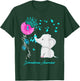 Elephant Scleroderma Awareness - Scleroderma Ribbon Gifts T-Shirt - T-Shirt | Forest