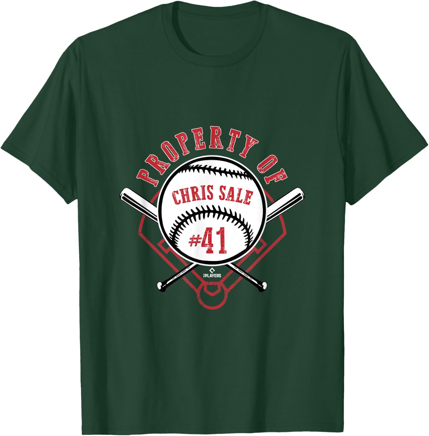 Property Of Chris Sale T-Shirt - T-Shirt | Forest
