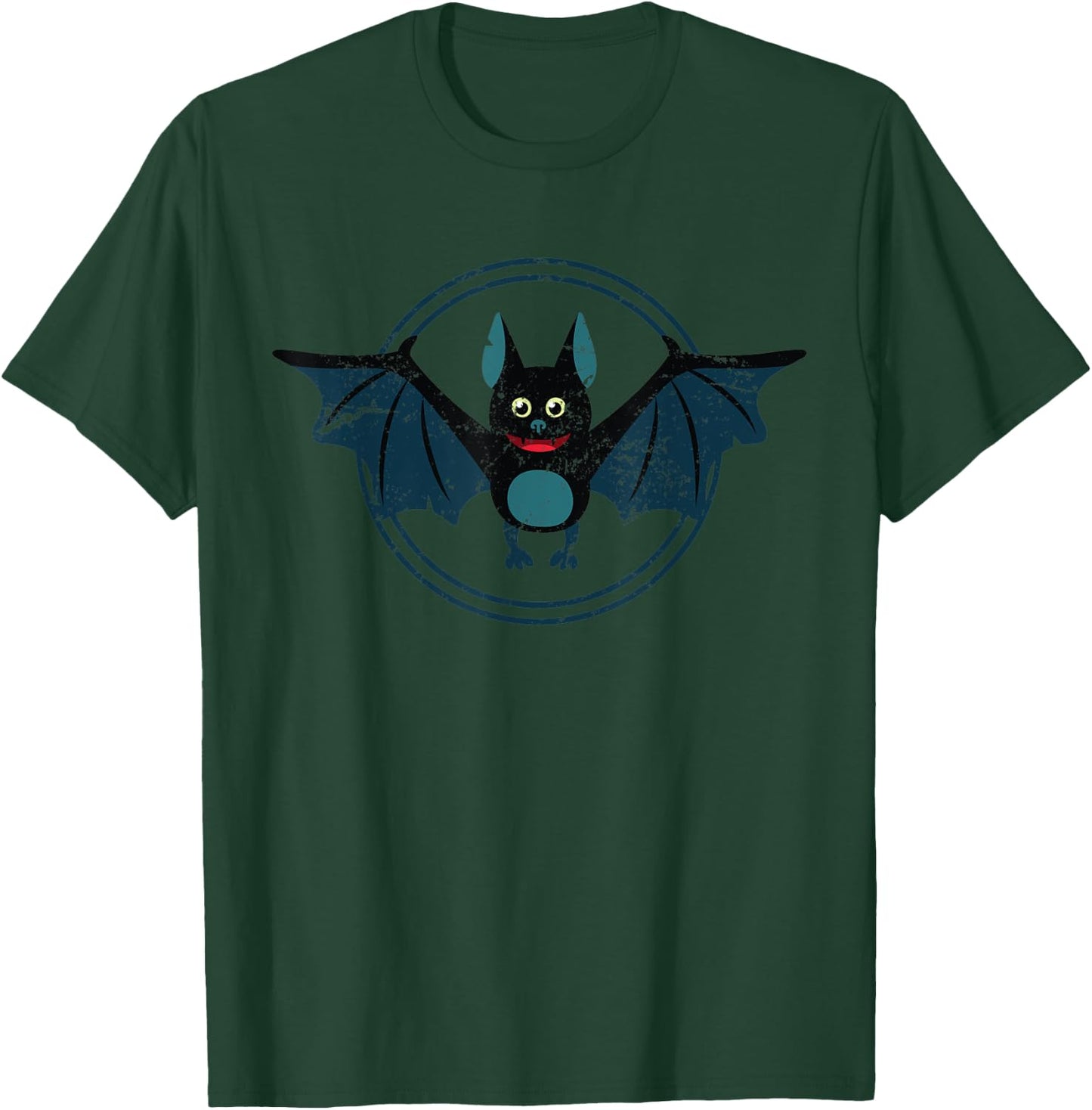 Toddlers Gift Cute Bat Costume Halloween T-Shirt - T-Shirt | Forest