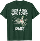 Just A Girl Who Loves Gnats Gift Dipterid Midge T-Shirt - T-Shirt | Forest