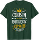 Cousin of The Birthday Princess Happy Birthday Party T-Shirt - T-Shirt | Forest