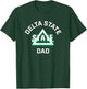 Delta State University Statesmen Arched Dad T-Shirt - T-Shirt | Forest