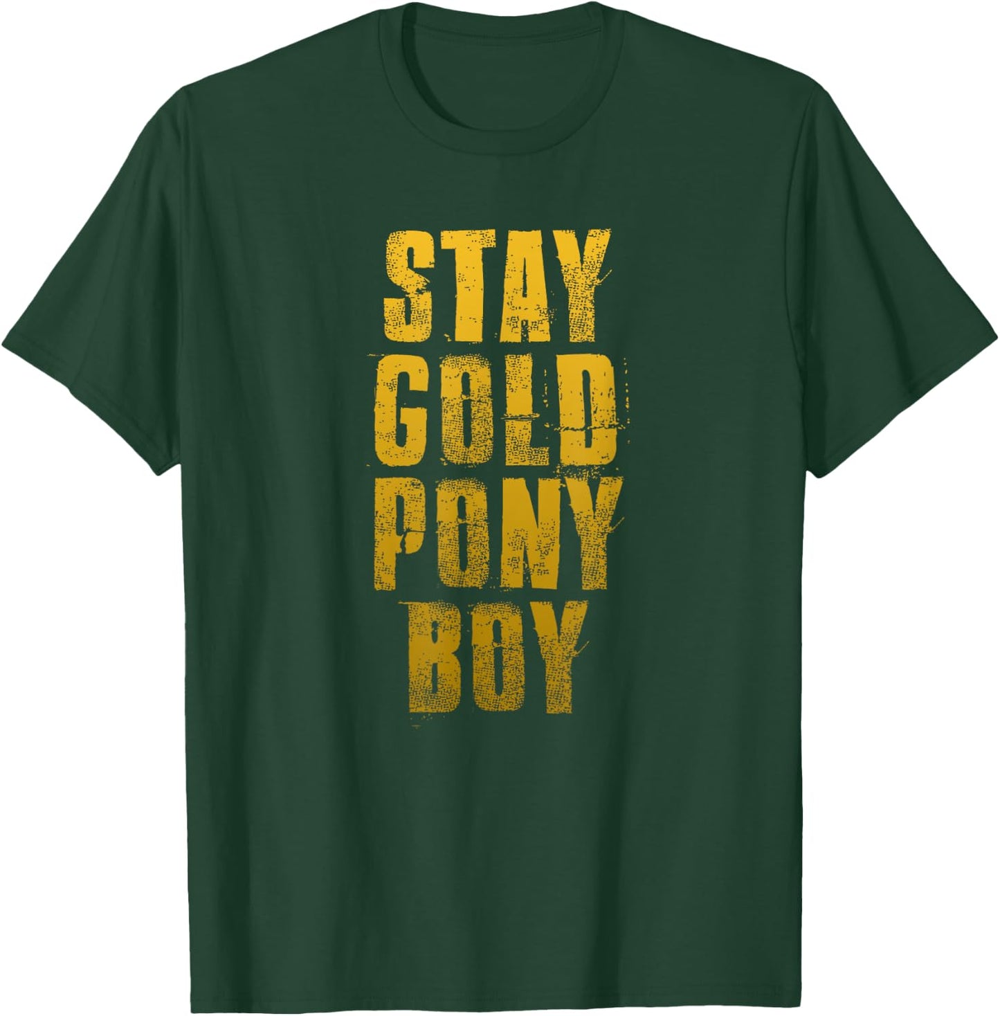Stay Gold Ponyboy Classic 80s T-Shirt - T-Shirt | Forest