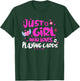 Just a Girl Who Loves Playing Cards T-Shirt - T-Shirt | Forest