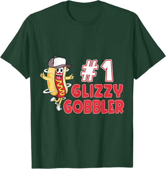 Hot Dog Glizzy Gobbler Number One Glizzy Men Women T-Shirt - T-Shirt | Forest