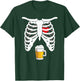 Pregnancy Announcement For Dad Shirt Pregnant Skeleton T-Shirt - T-Shirt | Forest