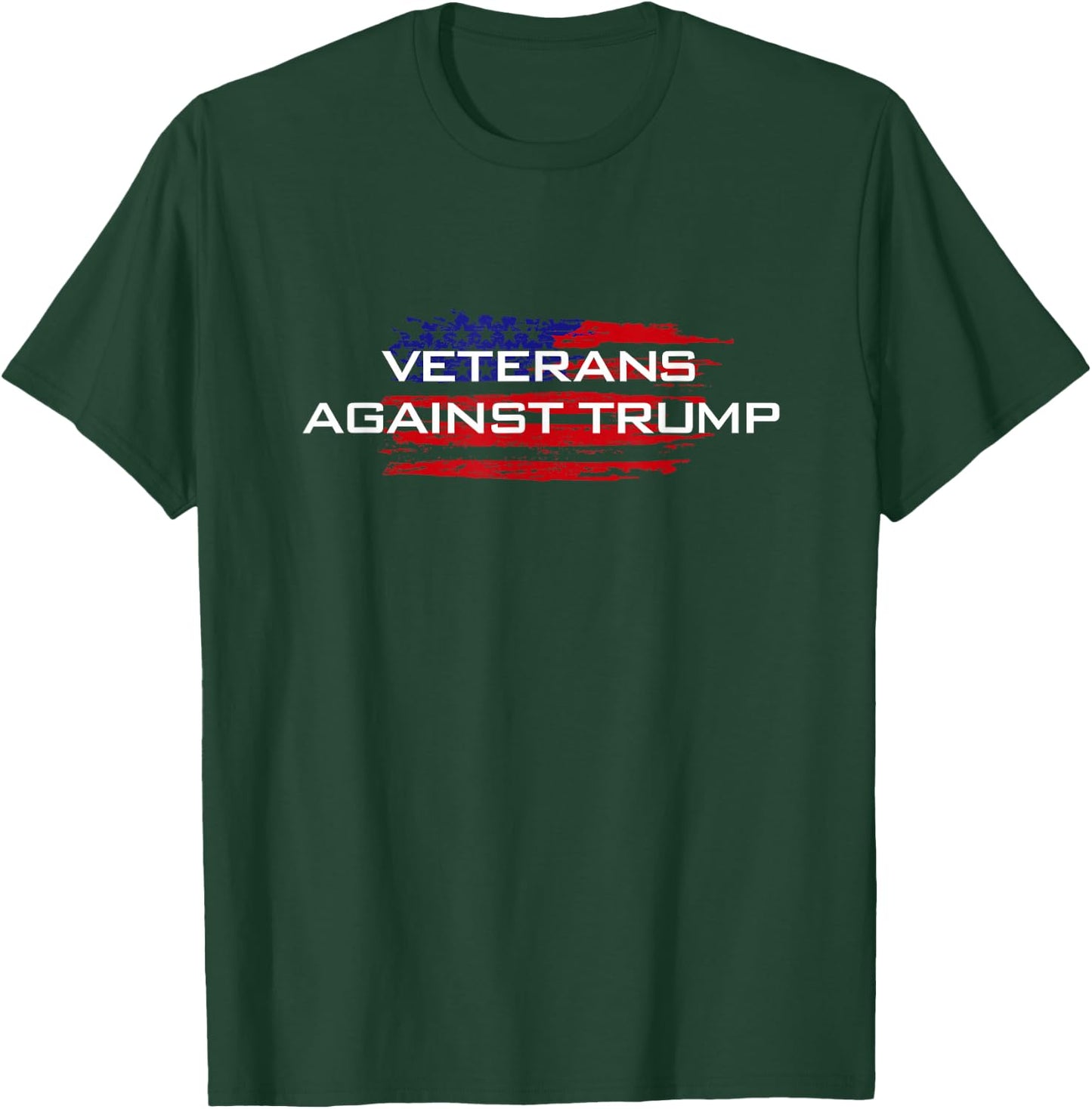 Veterans Against Trump - Anti-Trump T-Shirt - T-Shirt | Forest