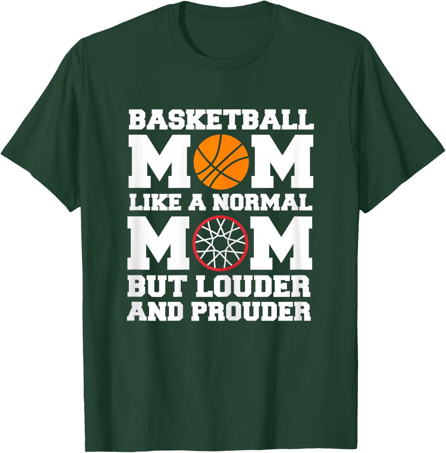 Basketball Mom T-Shirt - T-Shirt | Forest