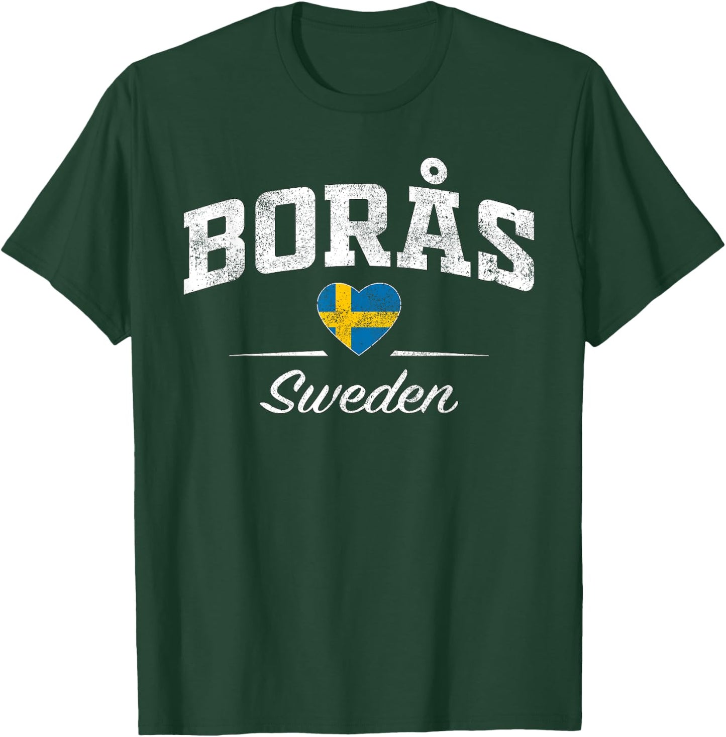 Boras Sweden / Sveridge T-Shirt - T-Shirt | Forest