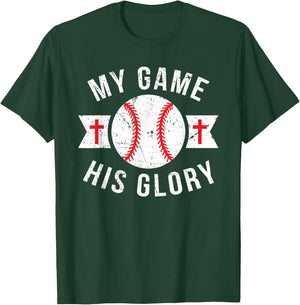 Kids Baseball Shirts For Teen Boys Gifts Christian Baseball T-Shirt - T-Shirt | Forest