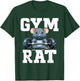 Funny Sport Gym Rat Fitness Bodybuilding T-Shirt - T-Shirt | Forest