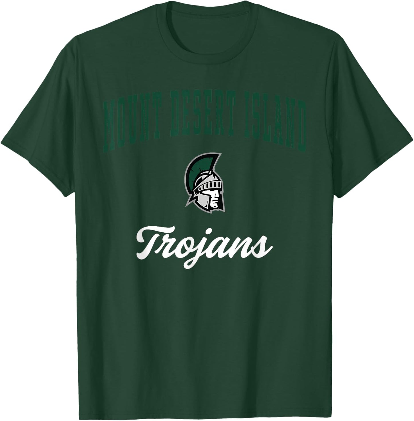 Mount Desert Island High School Trojans T-Shirt - T-Shirt | Forest