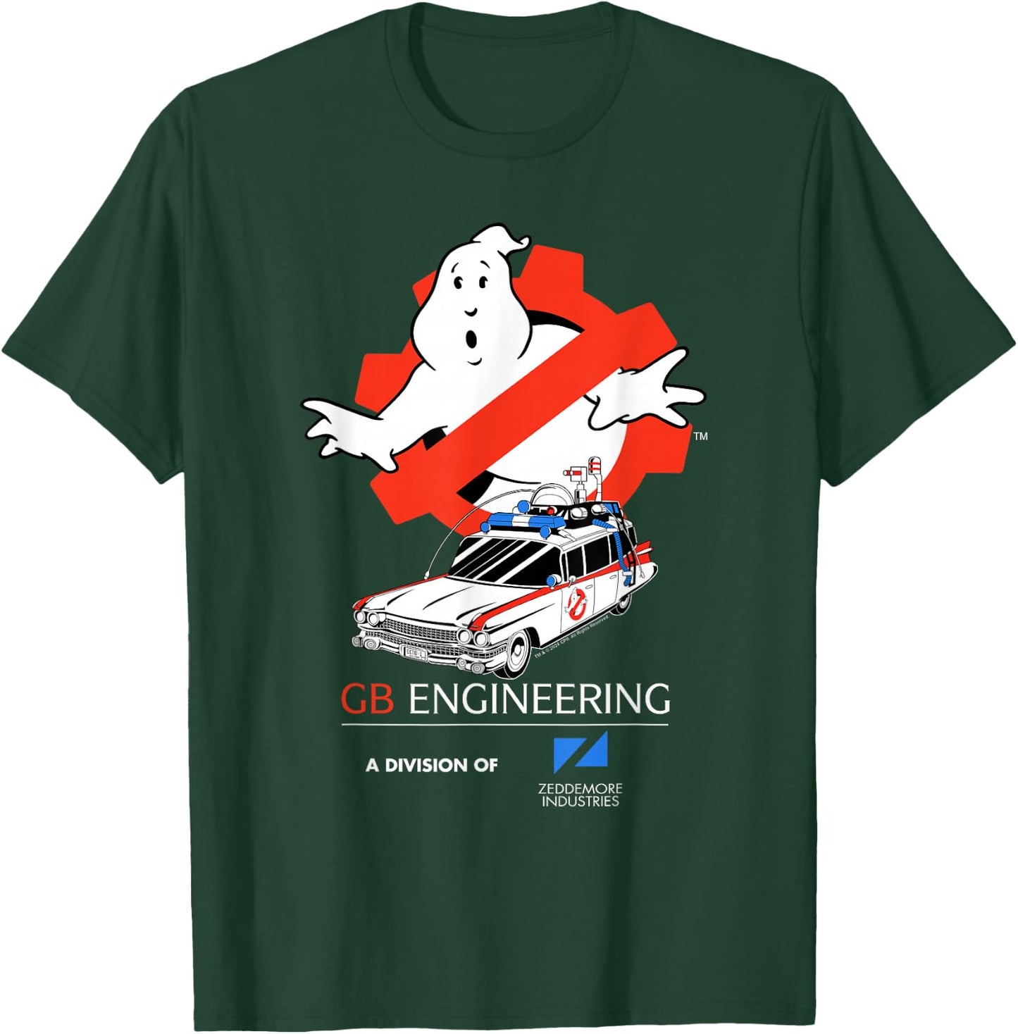 Ghostbusters: Frozen Empire Engineering Gear No Ghost Logo T-Shirt - T-Shirt | Forest